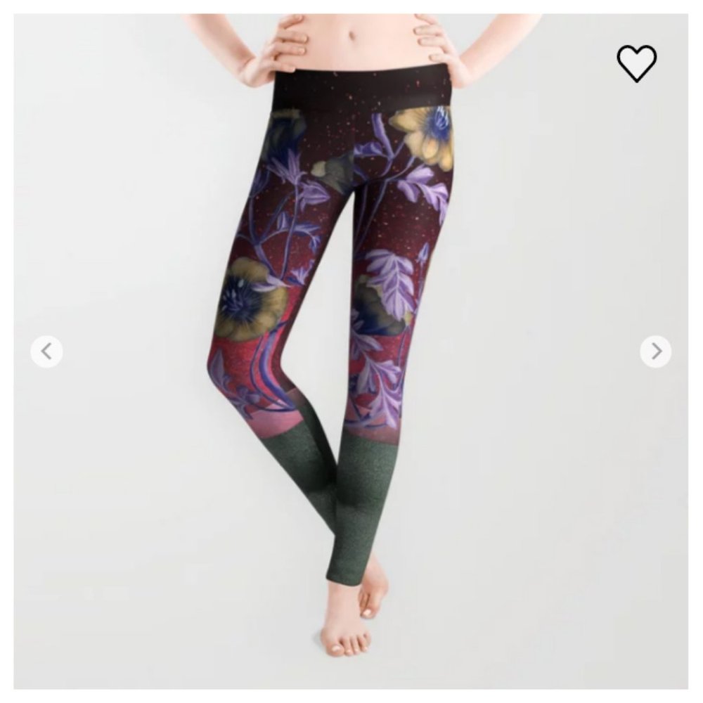 Society6 Leggings - "Open Your Mind"